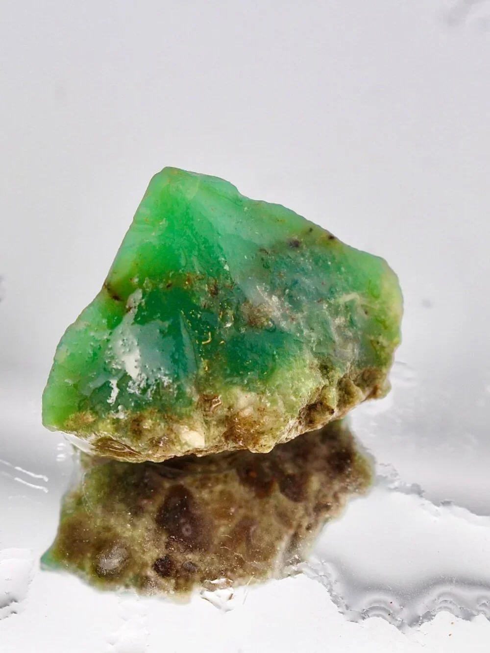 Gemmy Gem Australia Chrysoprase Marlborough Raw Natural Rough Mineral 86.9 Ct